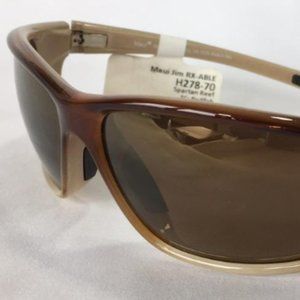 New Maui Jim Spartan Reef Polarized Sunglasses H278-70 Redfish/HCL Bronze